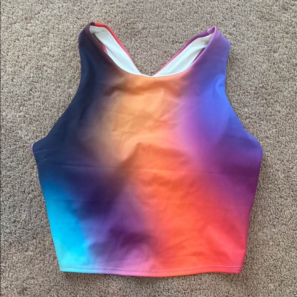 Tie dye athleta tank top